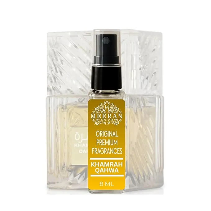 Khamrah Qahwa Long Lasting Perfume For Men & Women | Eau De Parfum | 8 ML Decanted From Original Bottle