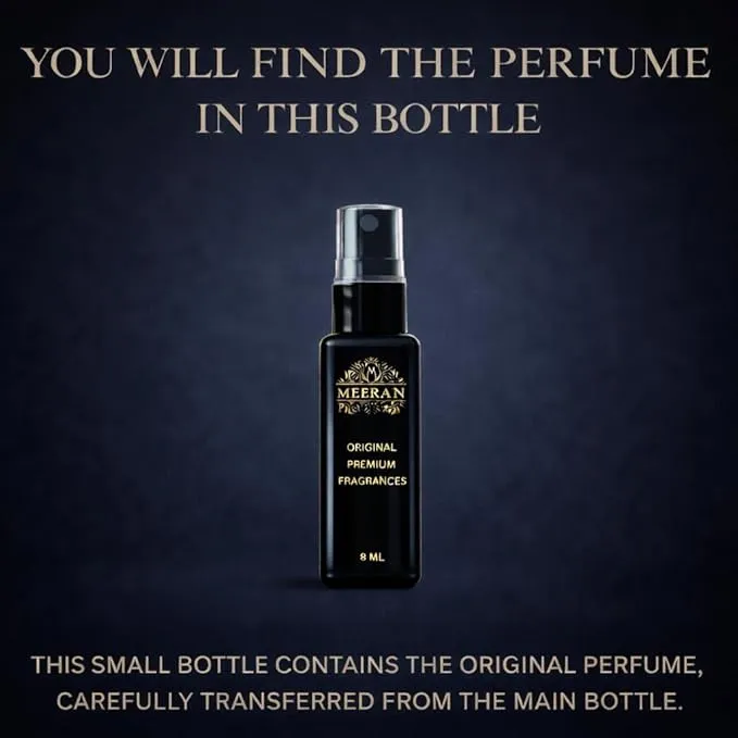  Jean Lowe noir (8ML) Unisex Eau De Parfum Liquid | Decented From Original Bottle