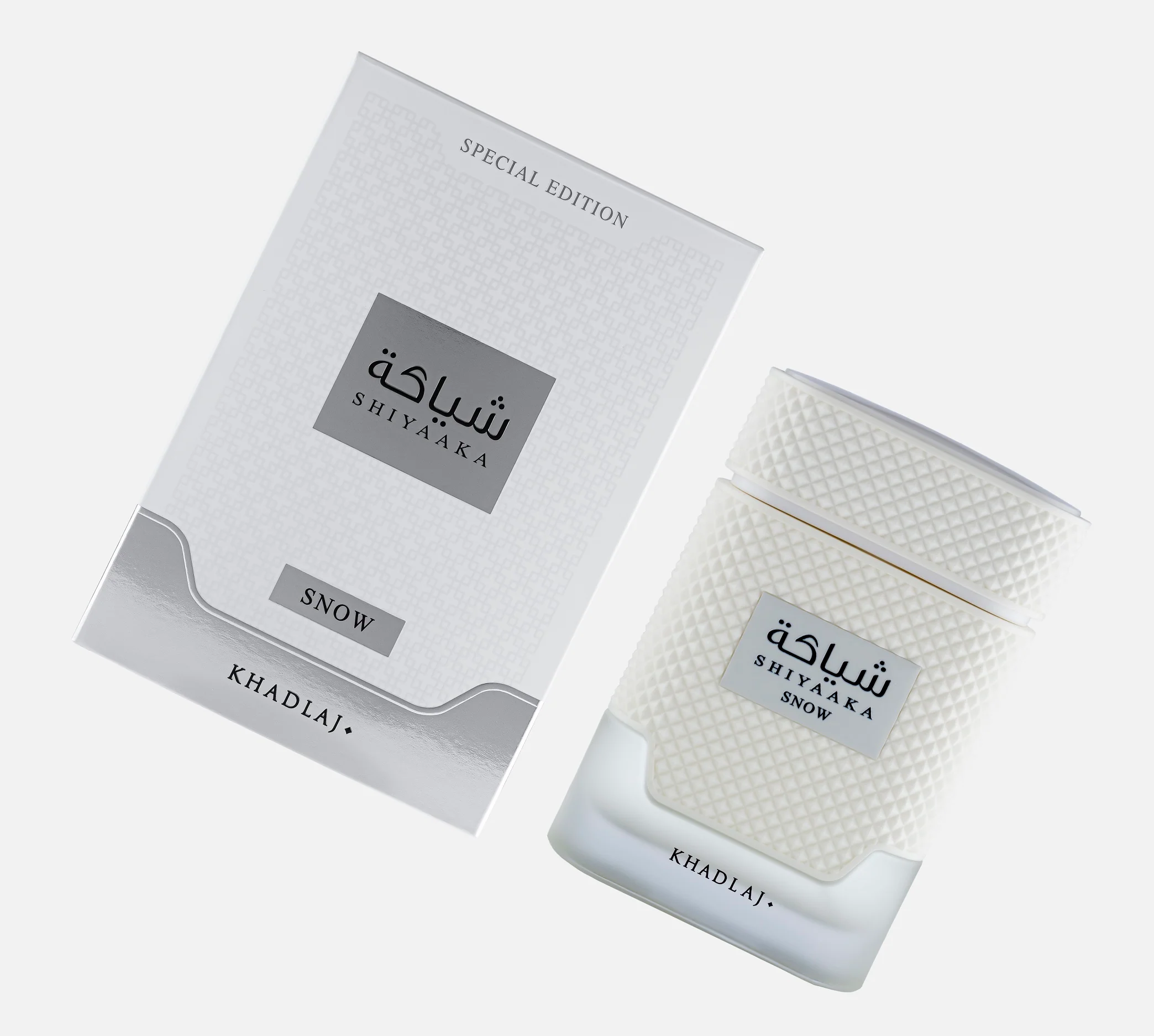 KHADLAJ SPECIAL EDITION SHIYAAKA SNOW 100 ML EAU DE PARFUM FOR MEN