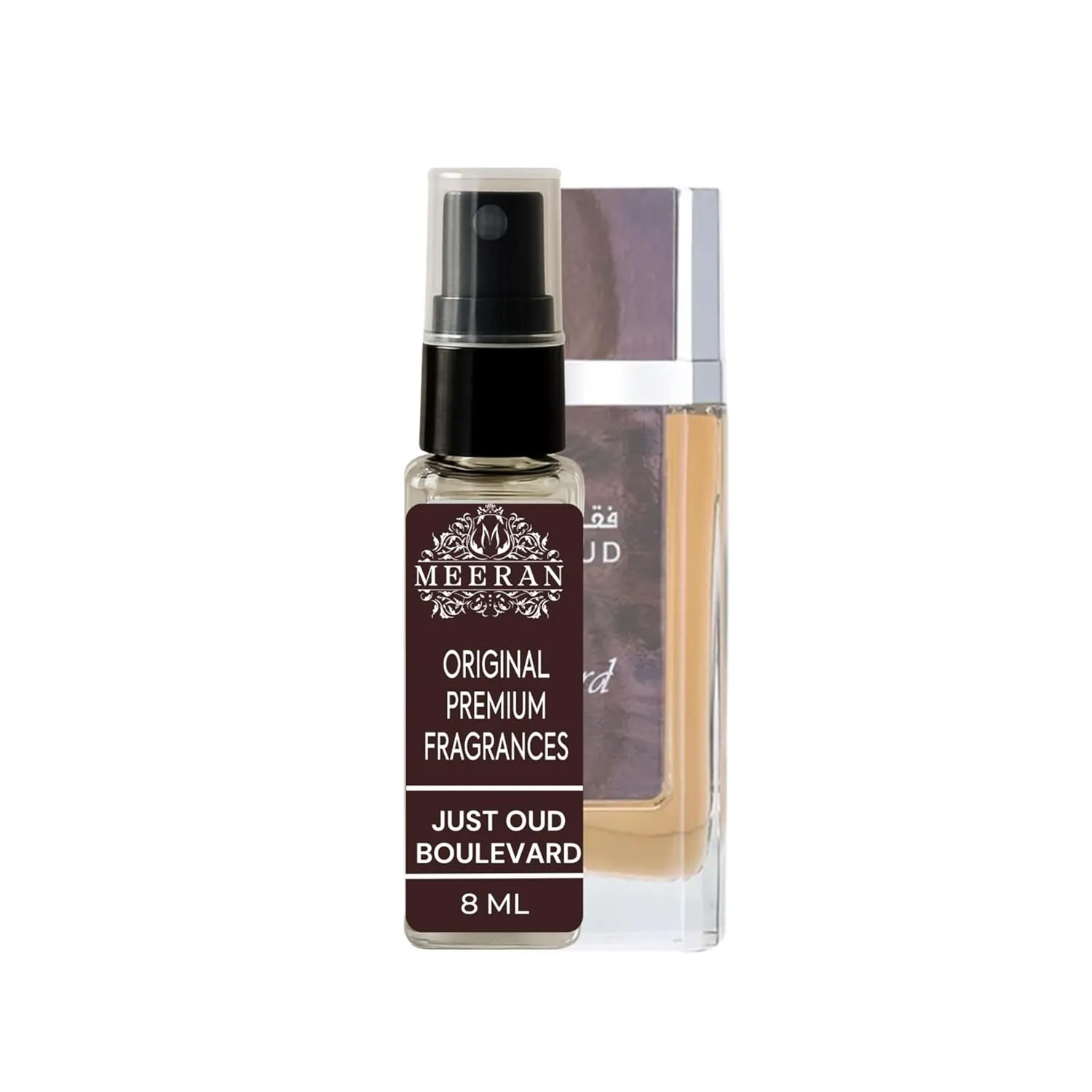 Lattafa Just Oud Boulevard (8ML) | Eau De Parfum Men & Women | Decented From Original Bottle