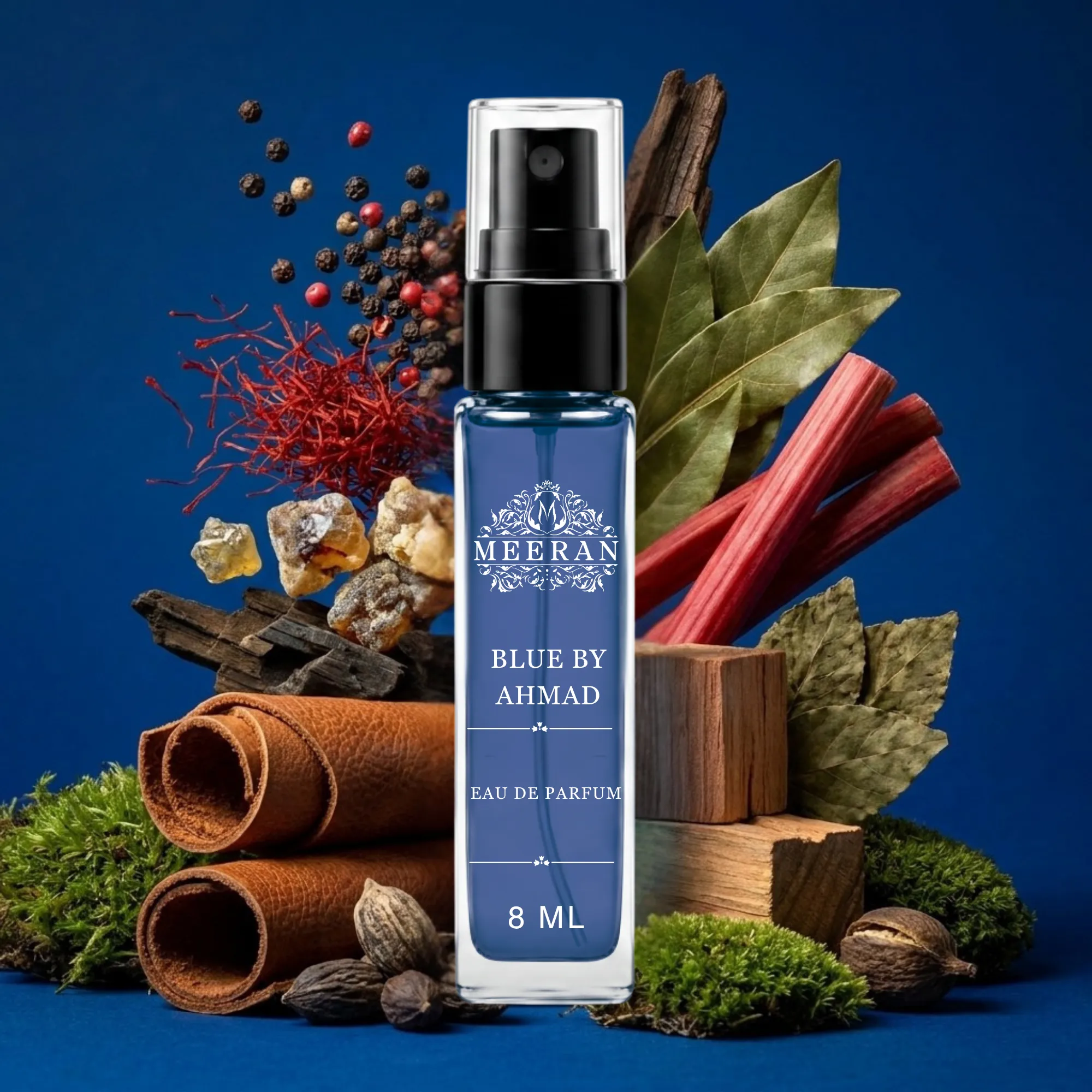  Ahmed Al Maghribi Blue by Ahmed Extrait De Parfum 8ml For Men & Women