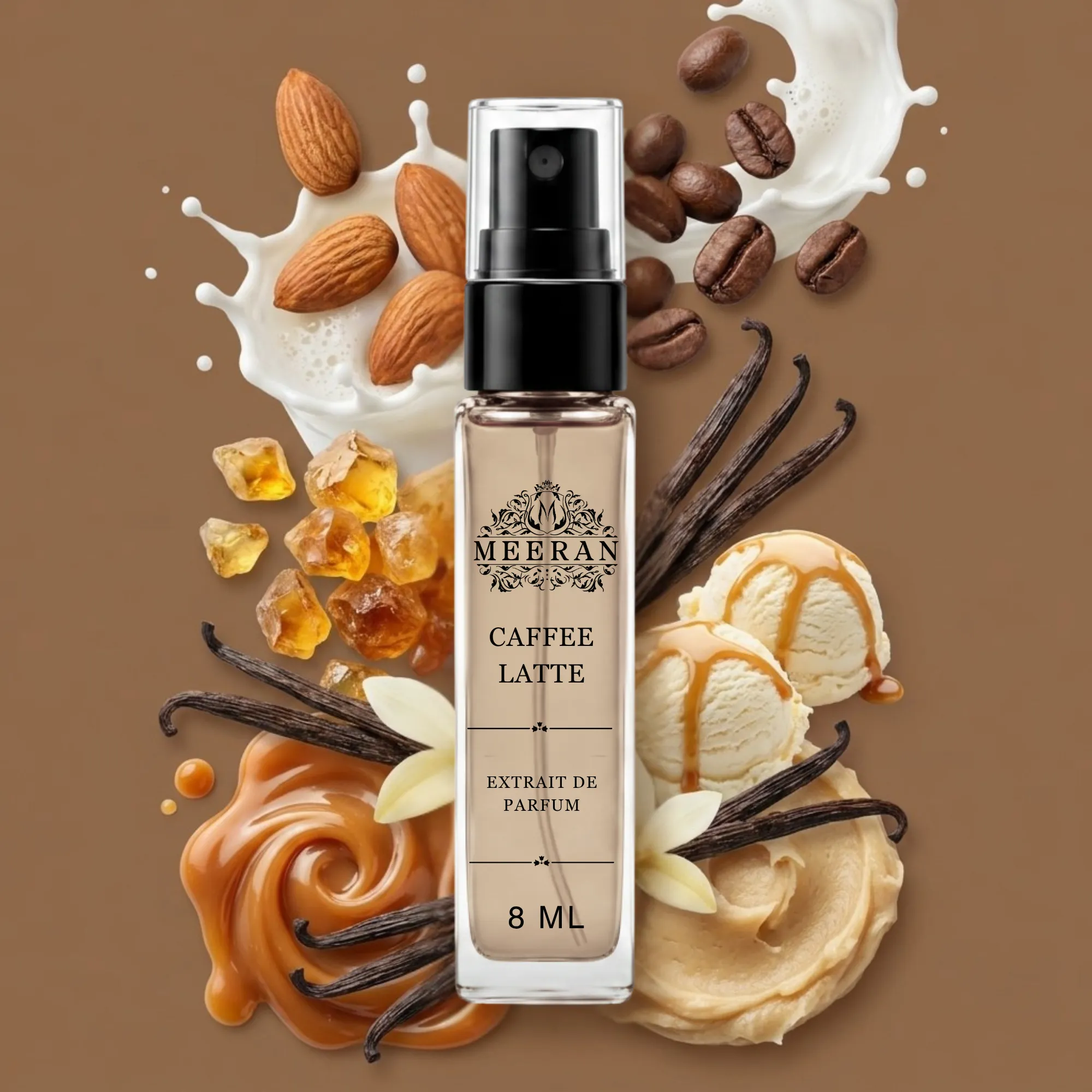  Caffe Latte (8ML) | Extrait De Parfum For Women Men | Decented From Original Bottle