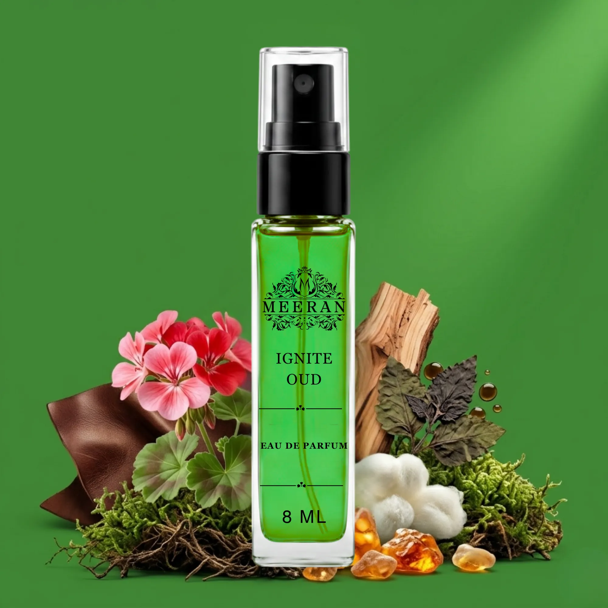  Ahmed Al Maghribi Ignite Oud Extrait De Parfum 8ml For Men & Women