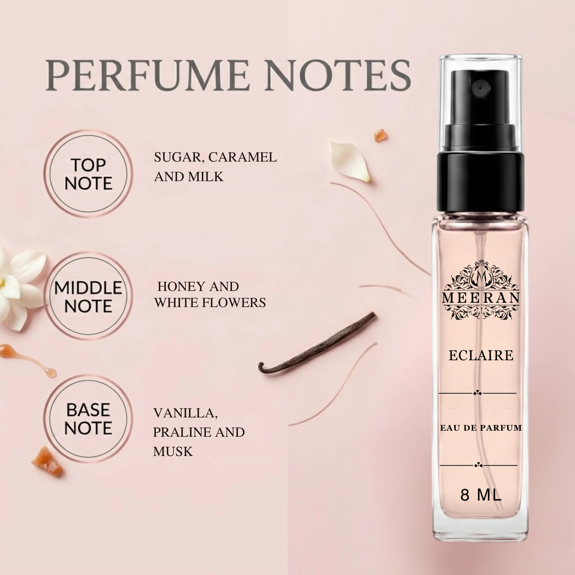  lattafa Eclaire Long Lasting Perfume (8ML) For Men & Women Eau De Parfum | Decented From Original Bottle |