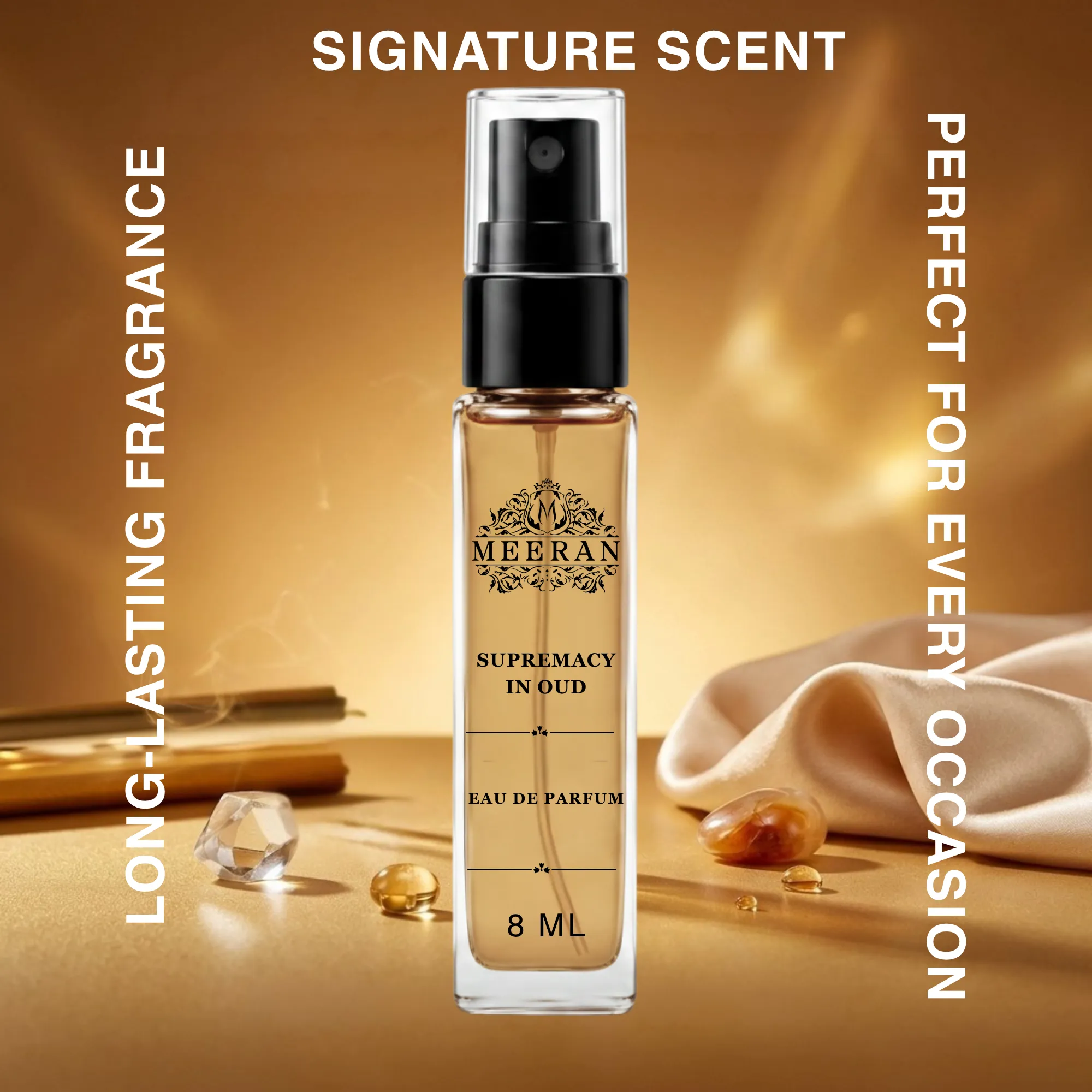  Supremacy In Oud (8ML) | Decanted From Original Bottle | Eau De Parfum For Men And Women | Super Long Lasting Perfume