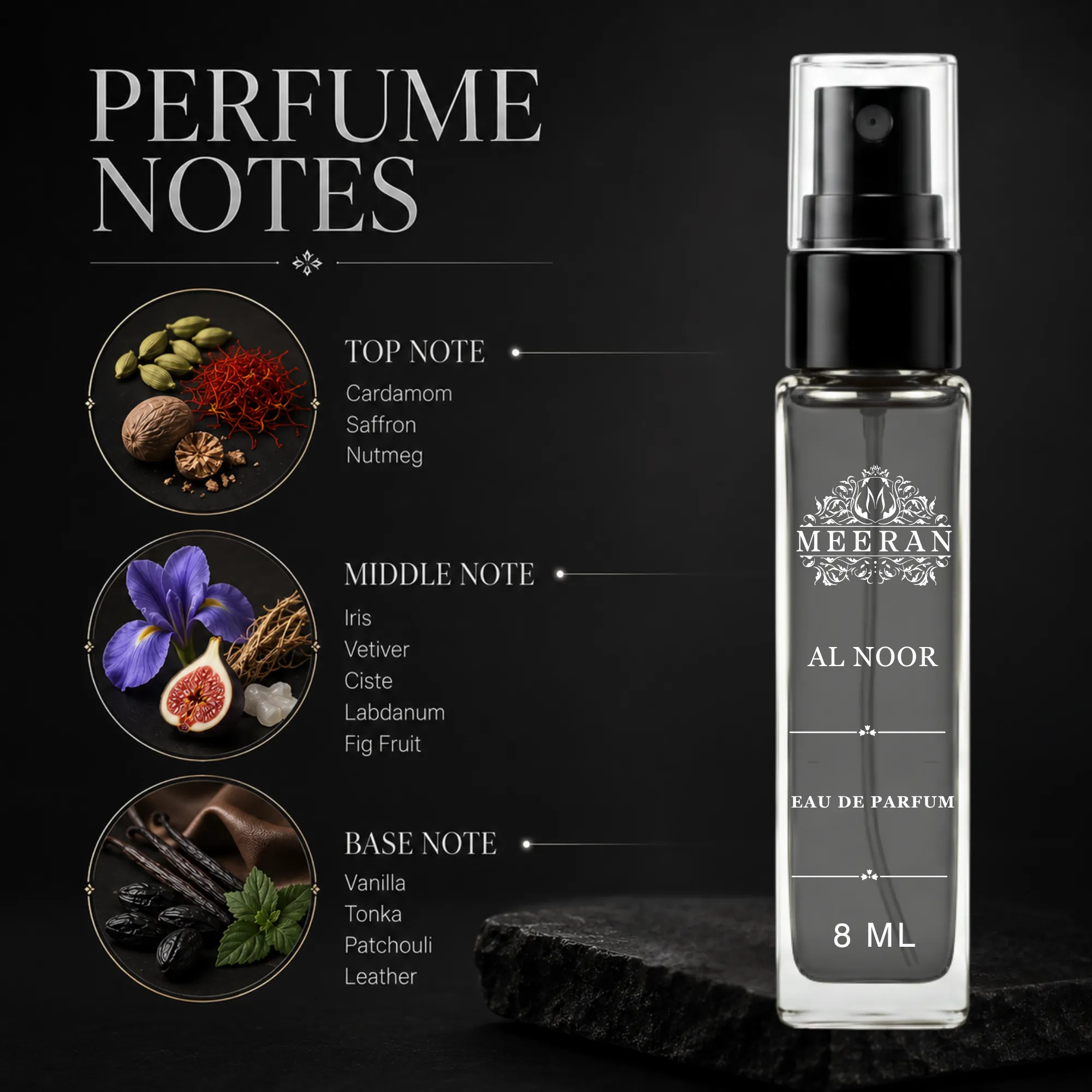  Arabiyat Prestige Al Noor 8ml EDP For Man | Decant from original bottle 