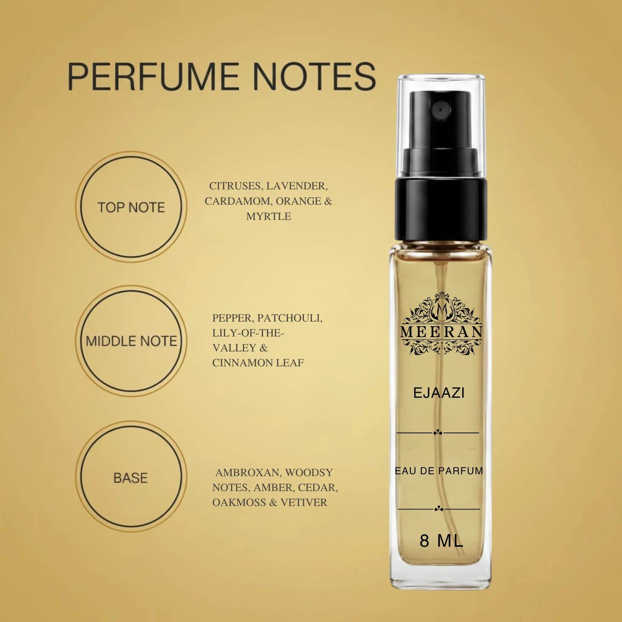  Lattafa Ejaazi Eau De Perfume - (8ml)