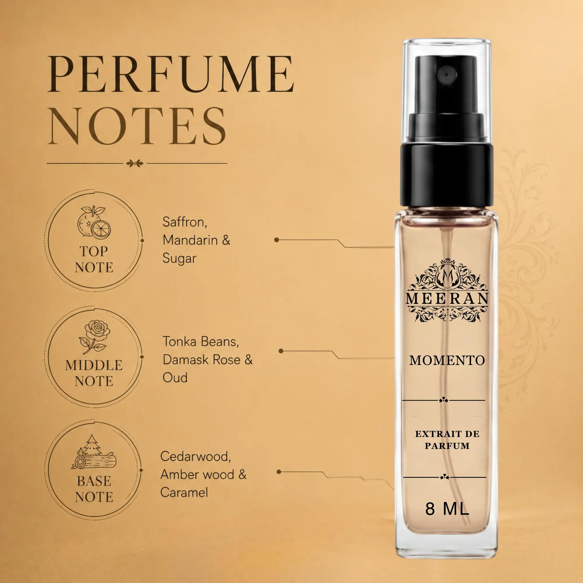  Riiffs Perfumes Momento For Men & Women 8ML EDP