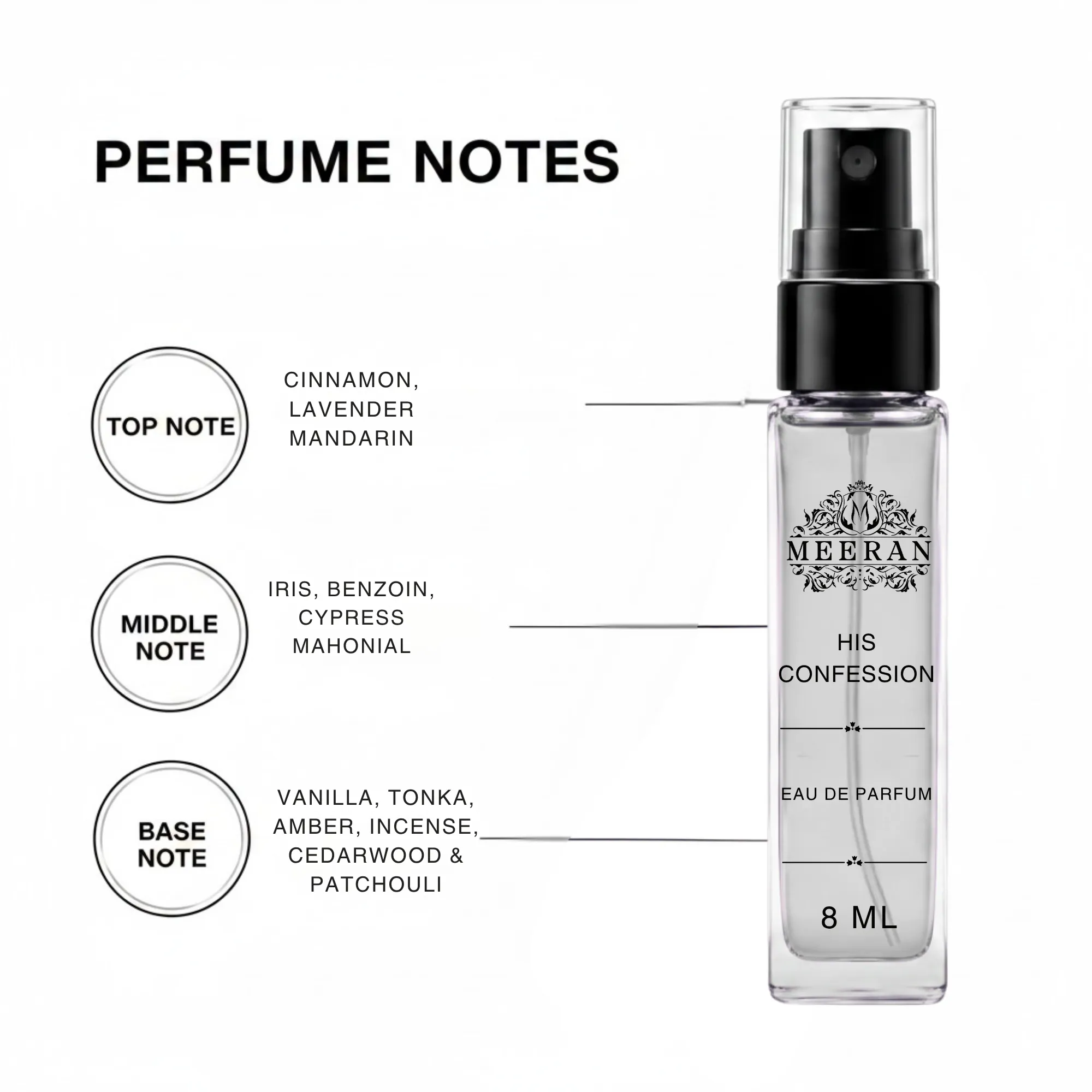  Lattafa - His Confession 8ML EDP