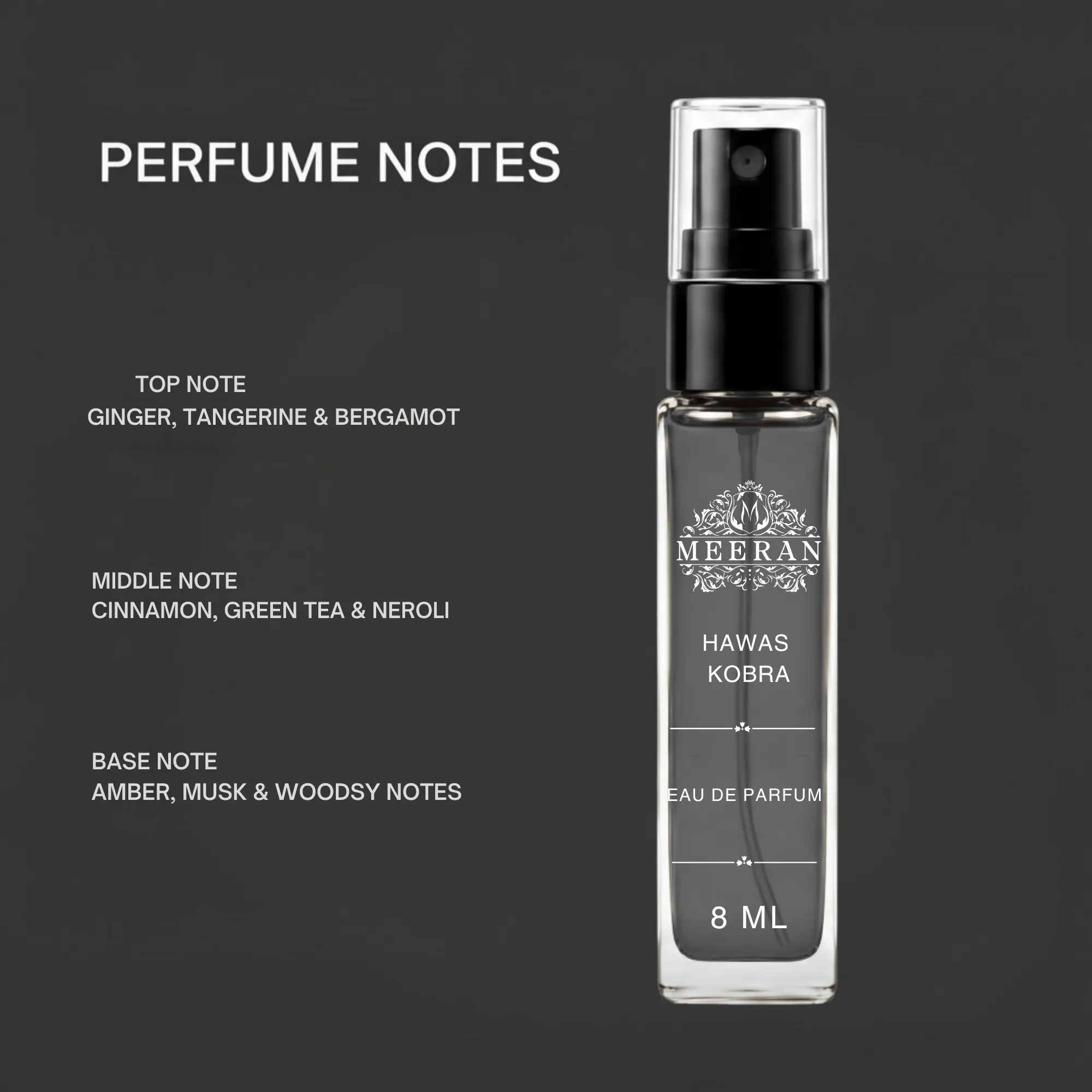  Rasasi Hawas KOBRA 8ml edp unisex
