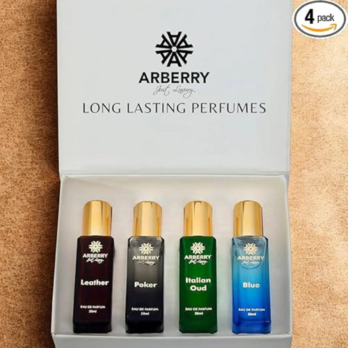 ARBERRY MENS BLENDS 4X20ML COMBO UNISEX EDP 80ML