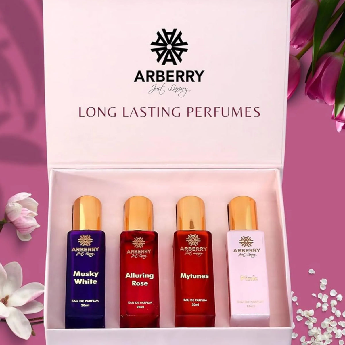 ARBERRY FRENCH LOVE 4X20ML COMBO UNISEX EDP 80ML