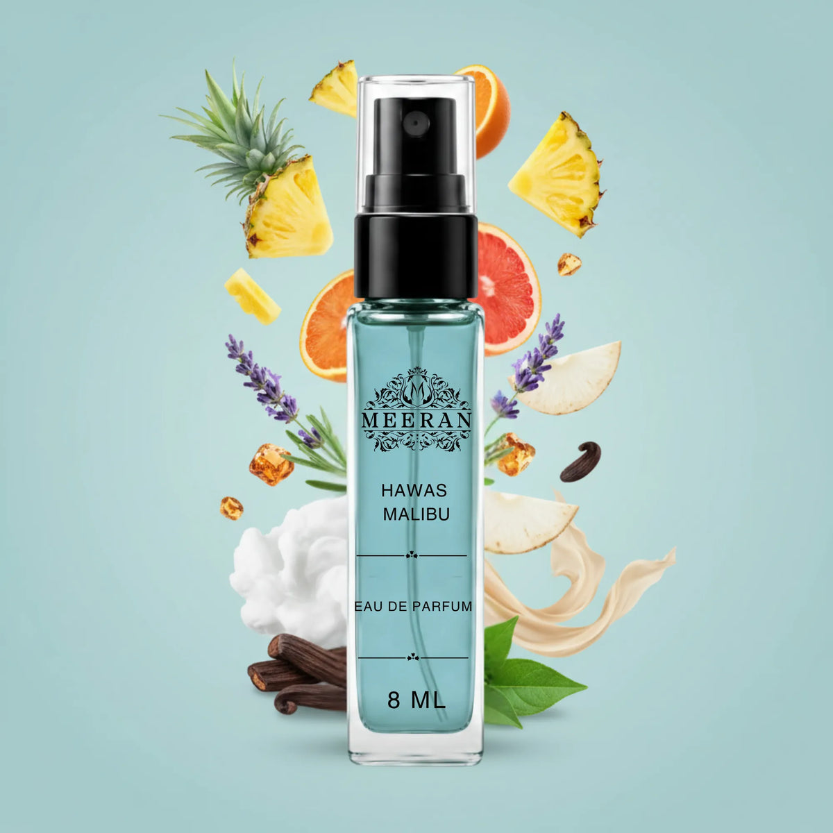 Rasasi Hawas Malibu EDP (8ML) | Long-Lasting Perfume for Men | Decanted From Original Bottle