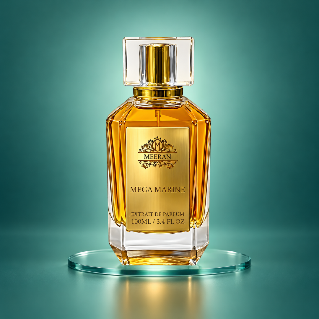 Meeran MEGA MARINE Extrait De Parfum | Fresh Aquatic Luxury Perfume