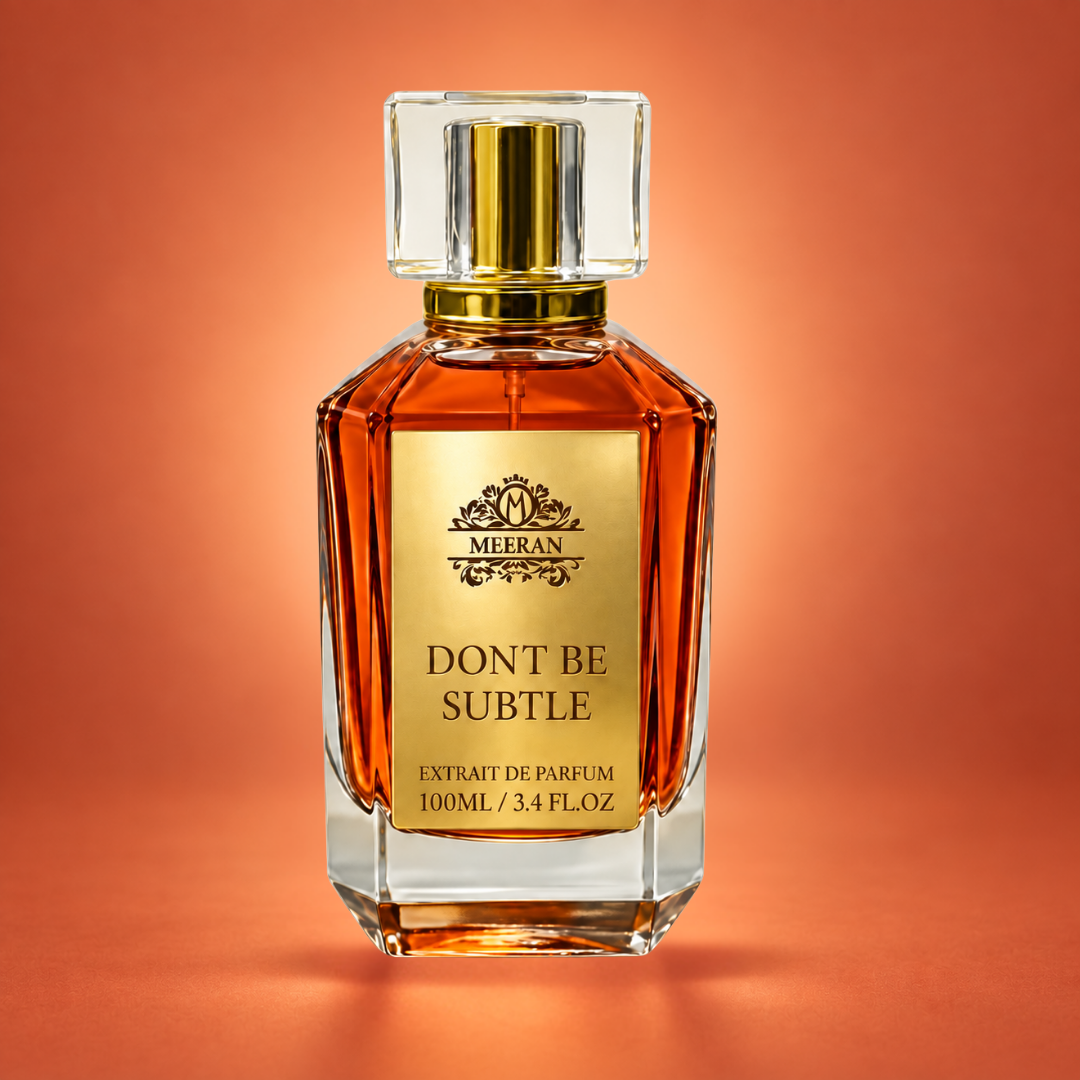 Meeran Dont Be Subtle Extrait De Parfum – Bold, Long Lasting Luxury Fragrance