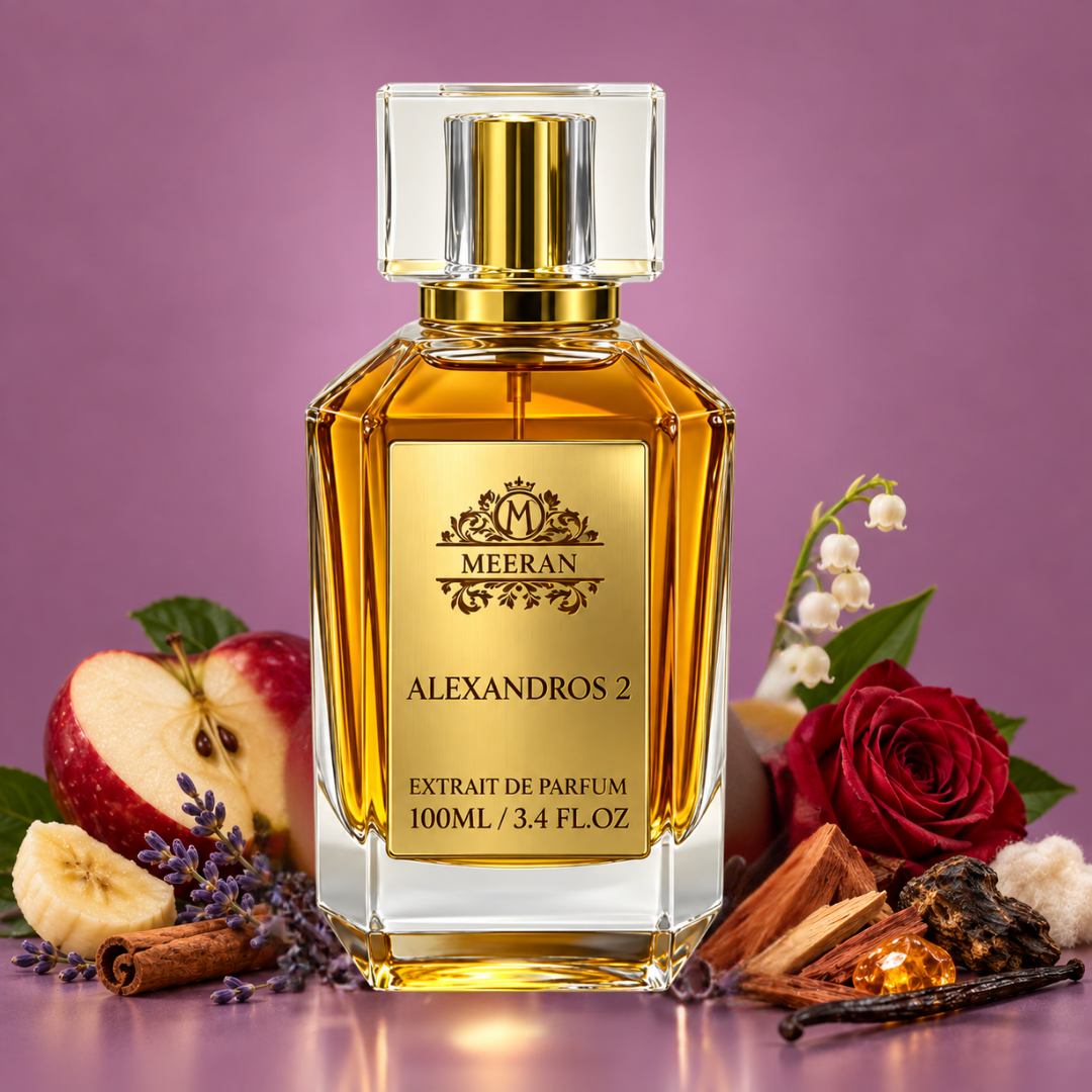 Meeran ALEXANDROS 2 Extrait De Parfum | Premium Unisex Luxury Perfume