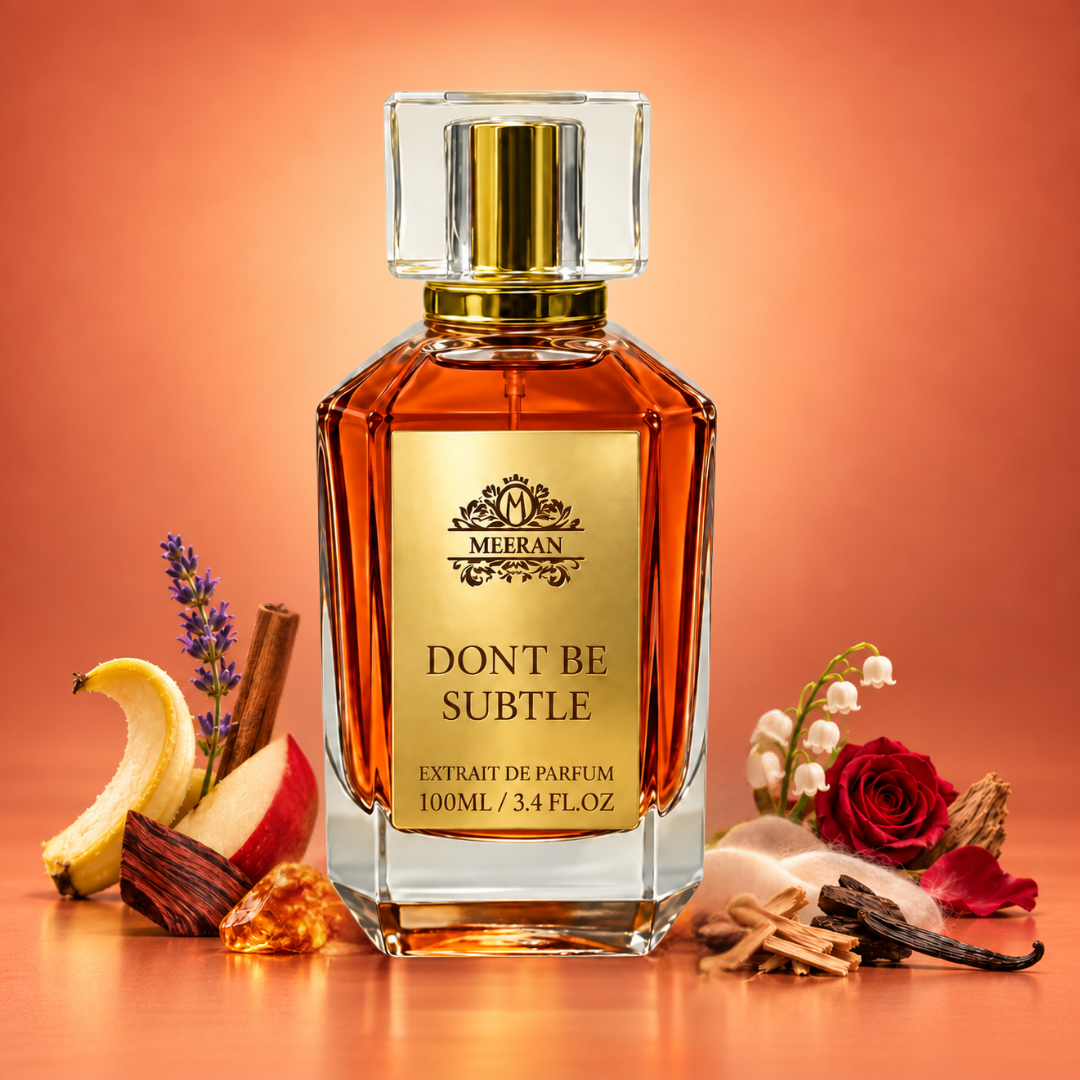 Meeran Dont Be Subtle Extrait De Parfum – Bold, Long Lasting Luxury Fragrance