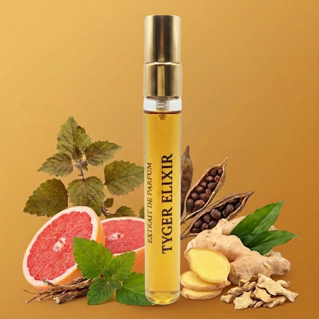 Tyger Elixir 10ml Extrait de Parfum | Fresh & Woody Fragrance
