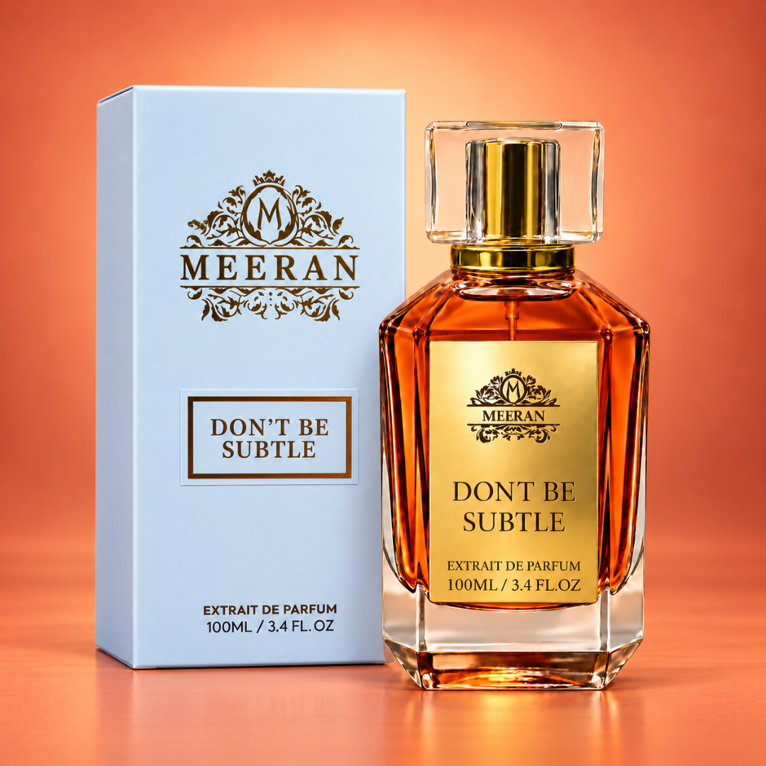 Meeran Dont Be Subtle Extrait De Parfum – Bold, Long Lasting Luxury Fragrance