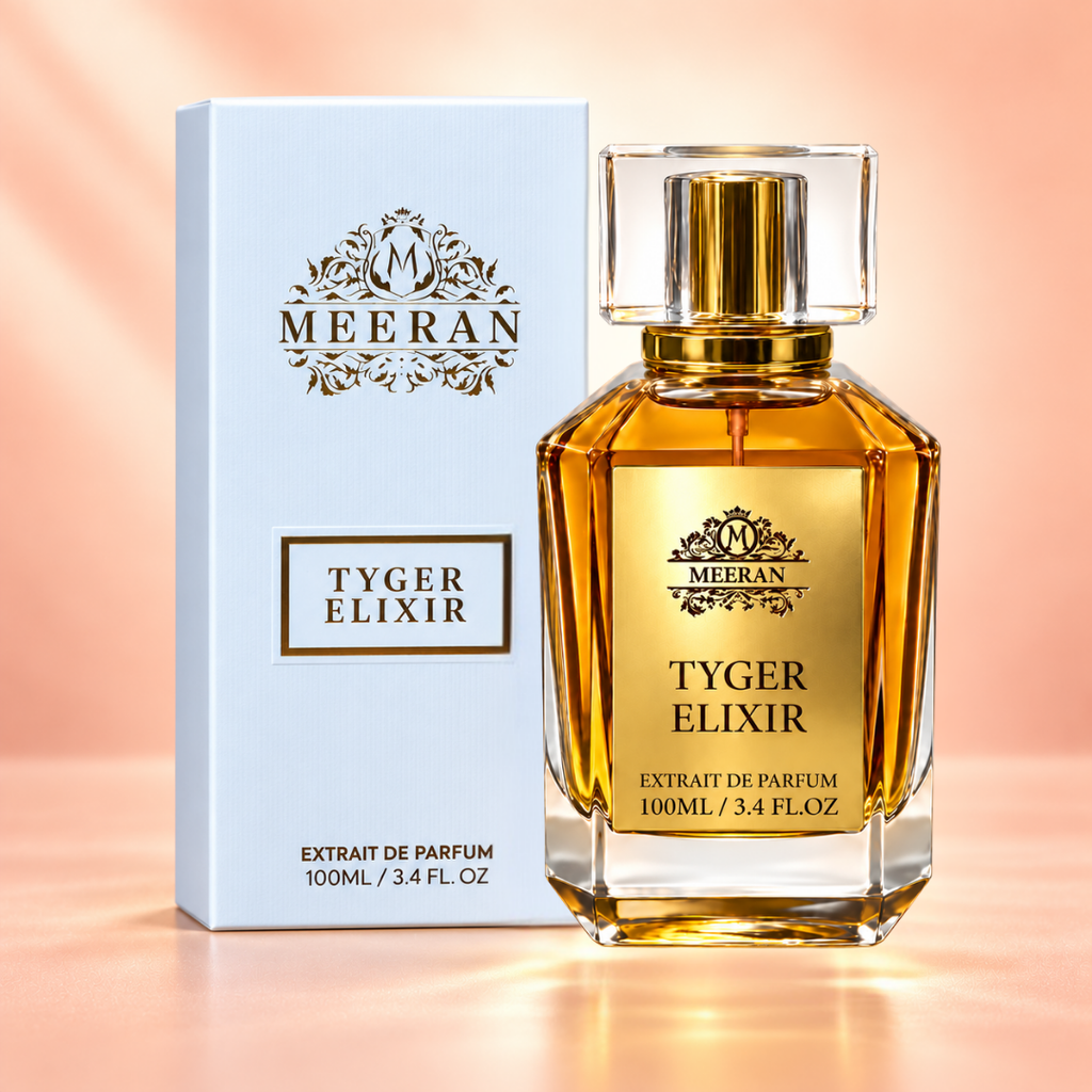 Meeran TYGER ELIXIR Extrait De Parfum – Bold, Long Lasting Luxury Fragrance