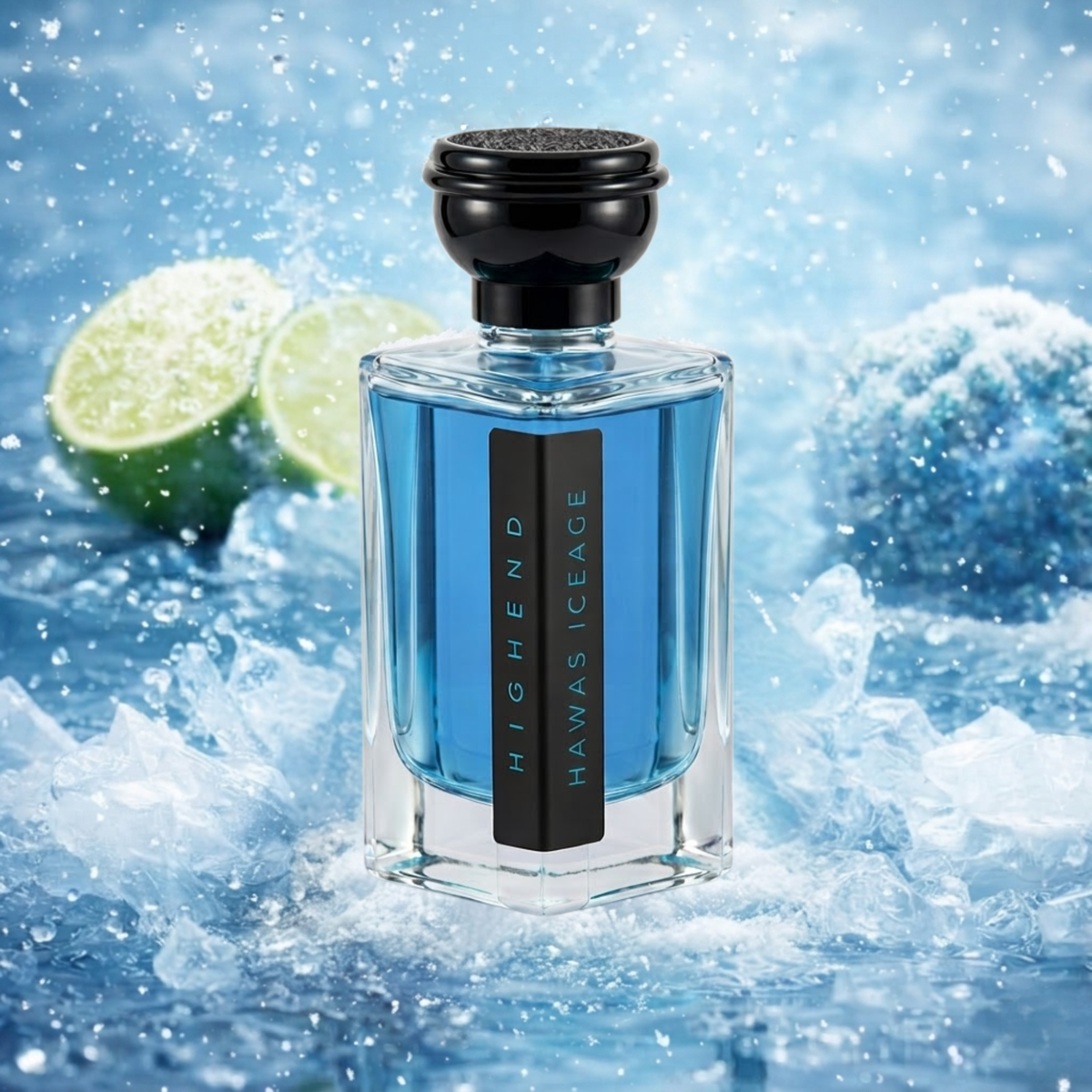 HIGHEND Hawas Iceage | for Men | Fresh Citrus, Mint & Woody Fragrance