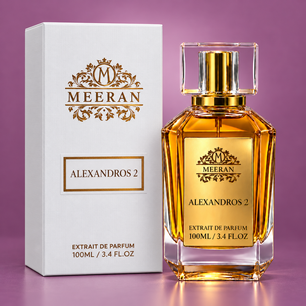 Meeran ALEXANDROS 2 Extrait De Parfum | Premium Unisex Luxury Perfume