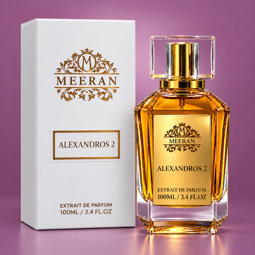 Meeran ALEXANDROS 2 Extrait De Parfum | Premium Unisex Luxury Perfume
