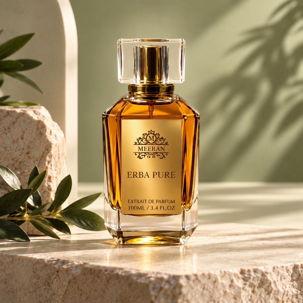 Meeran ERBA PURE Extrait De Parfum – A Bold Luxury Unisex Fragrance