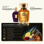Meeran ALEXANDROS 2 Extrait De Parfum | Premium Unisex Luxury Perfume