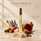 Alexandros 2 10ml Extrait de Parfum | Woody, Spicy & Sweet Fragrance
