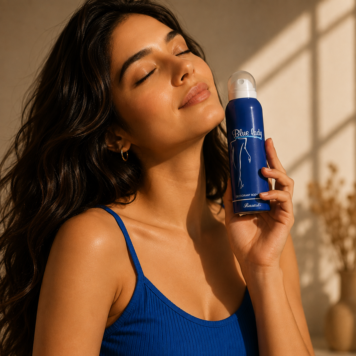 RASASI BLUE LADY DEODORANT 200ML FOR WOMEN