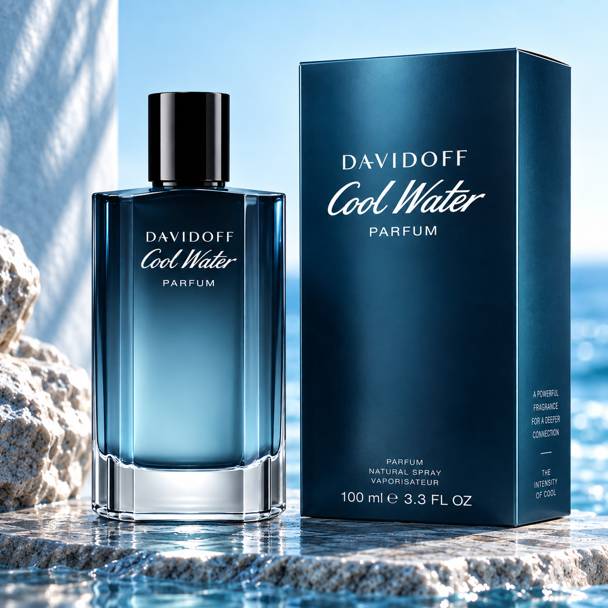 Cool Water Parfum by Davidoff 100ML for Men