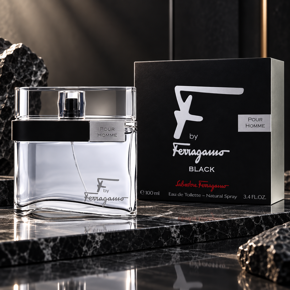 Salvatore Ferragamo F by Ferragamo Pour Homme EDT for Men 100ML
