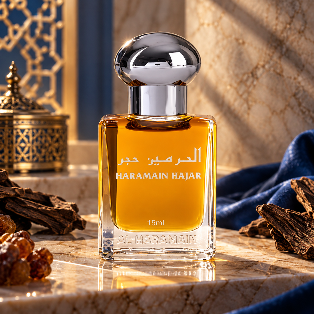 Al Haramain Hajar Fragrance Pure Original Roll on Perfume Oil (Attar) - 15 ml