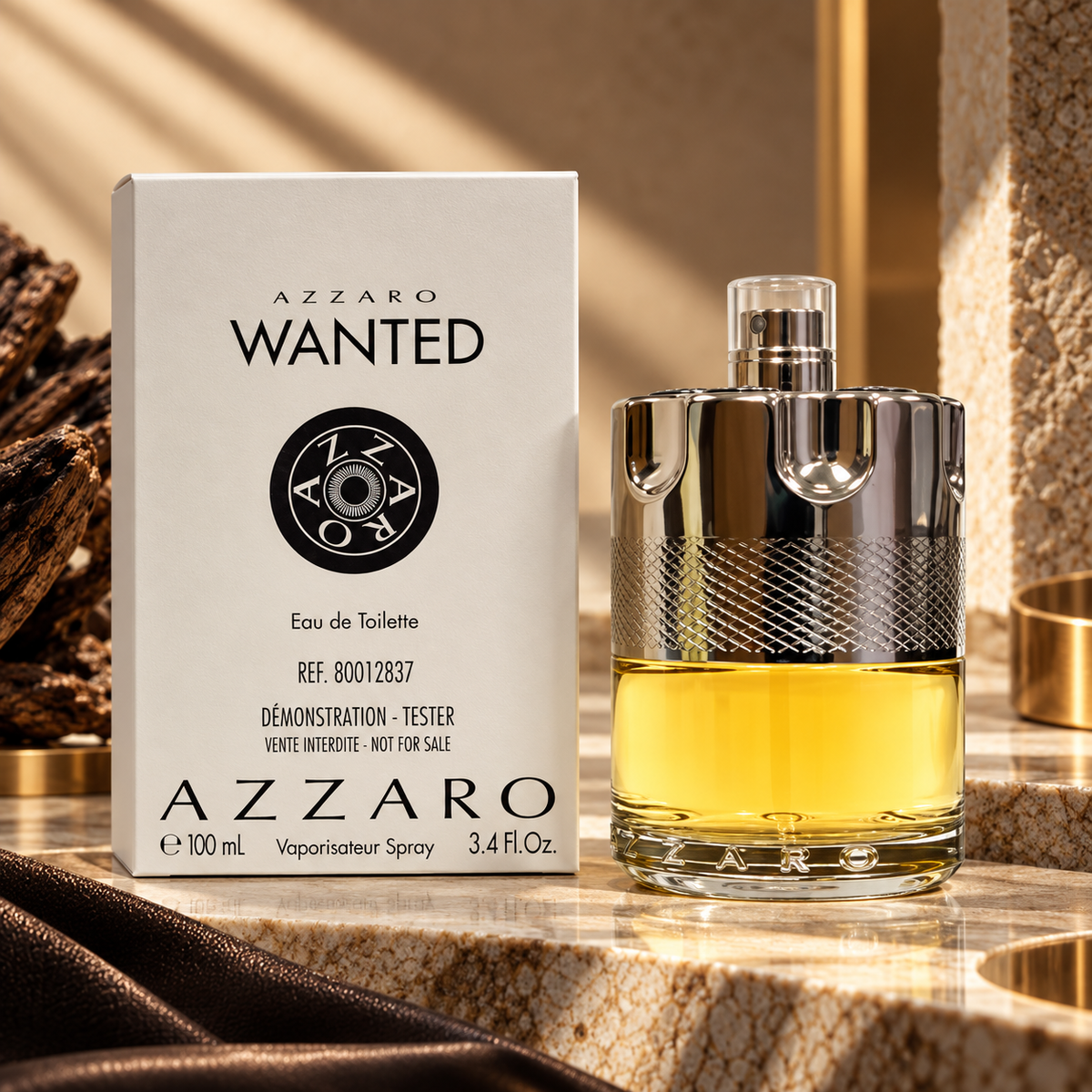 (TESTER) Azzaro Wanted EDT 100ML
