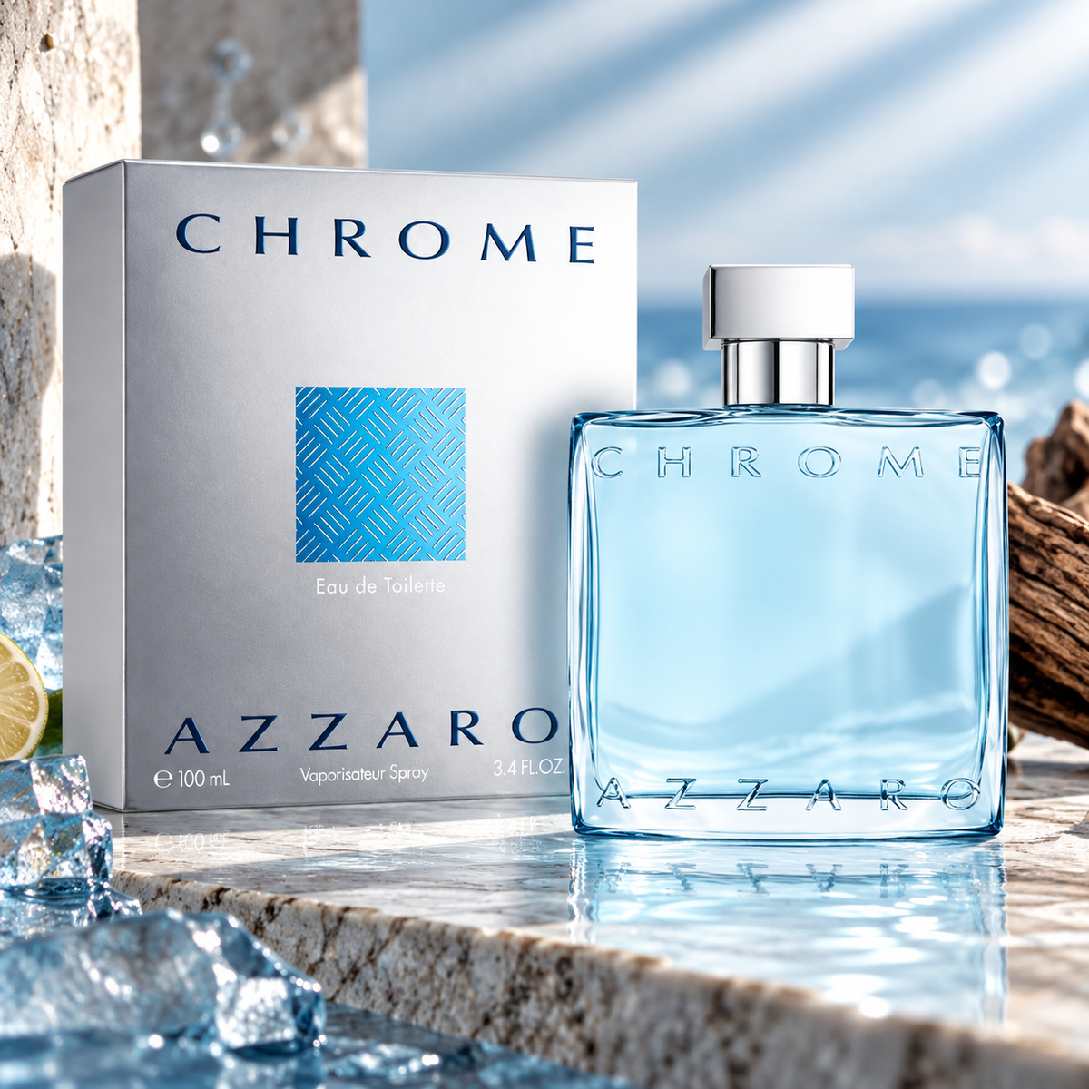 Azzaro Chrome Eau De toilette 100ml