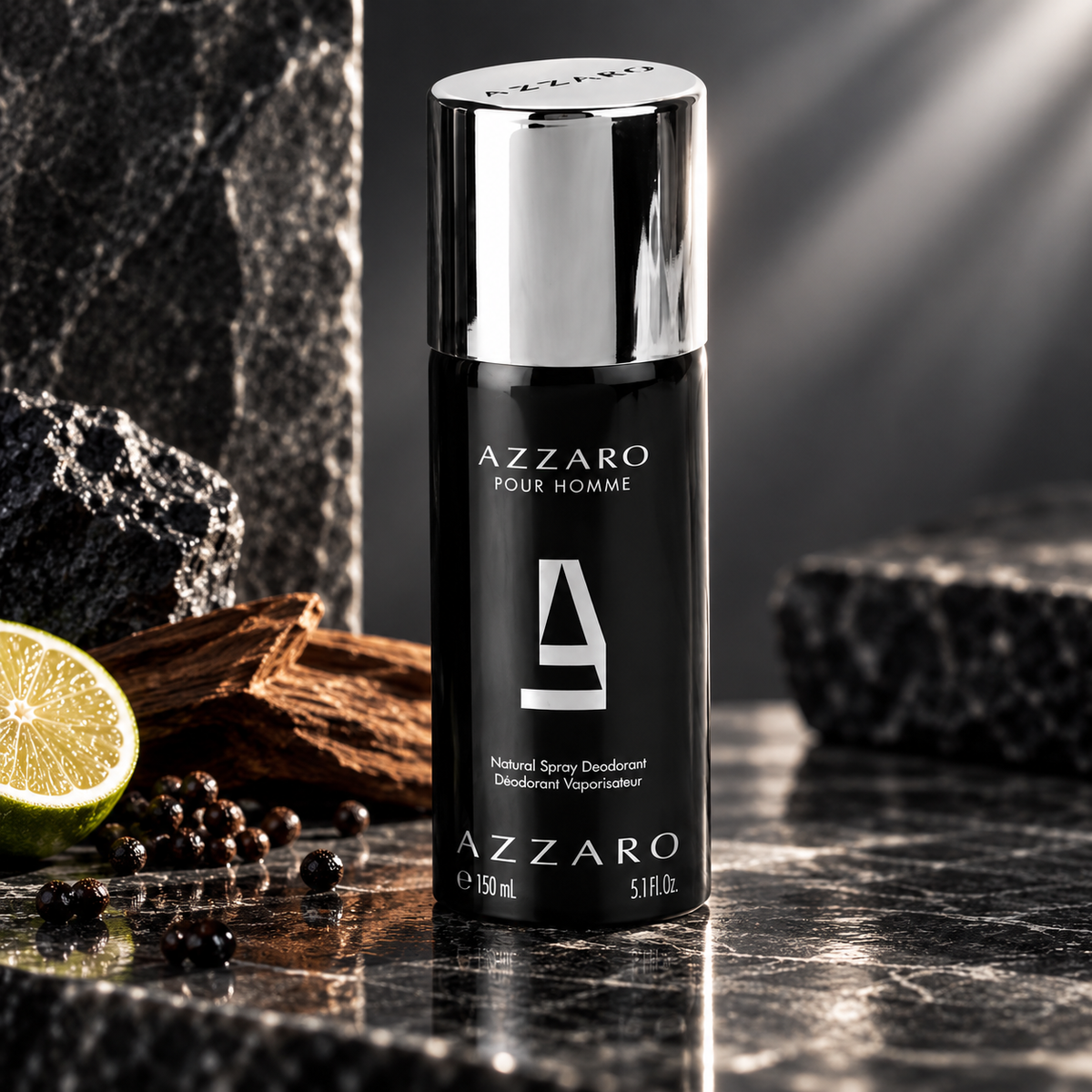 Azzaro Pour Homme Deodorant Spray for Men 150ml