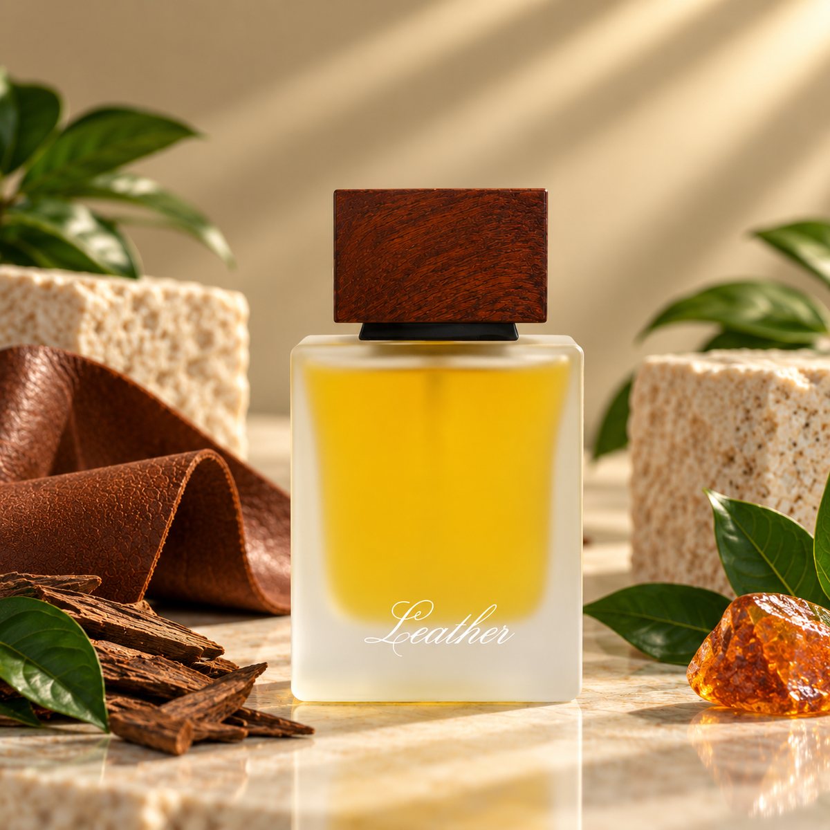Ahmed Al Maghribi- Leather Eau De Parfum 50ml For Men And Women