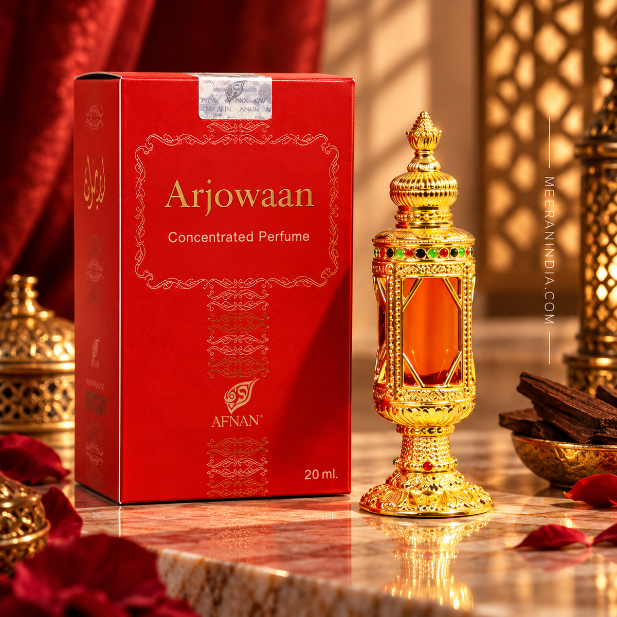 Afnan Arjowaan Concentrated Perfume Oil Attar 20ml For Men & Women
