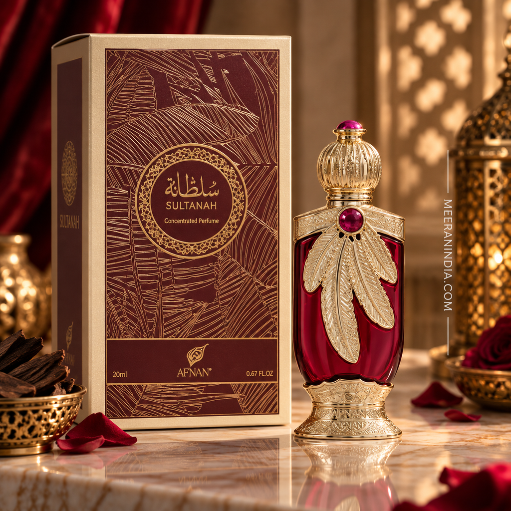 Sultanah Pure Perfume Attar by Afnan 25ml | Fruity Floral Attar