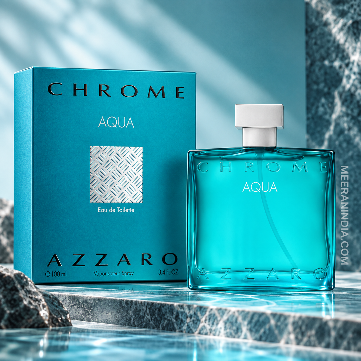 Azzaro Chrome Aqua EDT for Men 100ML