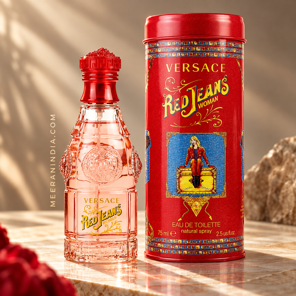 Versace Red Jeans for Women 75ML