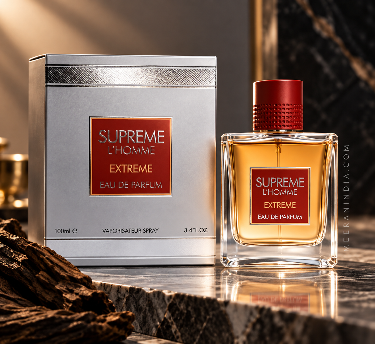 Fragrance World - Supreme Lhomme Extreme 100ML EDP ( alt. Of lhomme ideal extreme de guerlain)