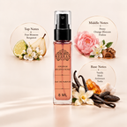 Angham Second Song Style Fragrance (8ML) | Long Lasting Eau De Parfum for Women | Premium Pocket Perfume | Travel Size Floral Fruity Vanilla Scent