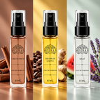 Premium Fragrance Trio Pack –Liquid brun, Khamrah Qahwa, Kaaf | 8ML Each Luxury Perfume Set | Long Lasting Perfume For Men