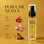 Ahmed al maghribi Black Fume (8ML) Eau De Parfum For Men | Decented From Original Bottle