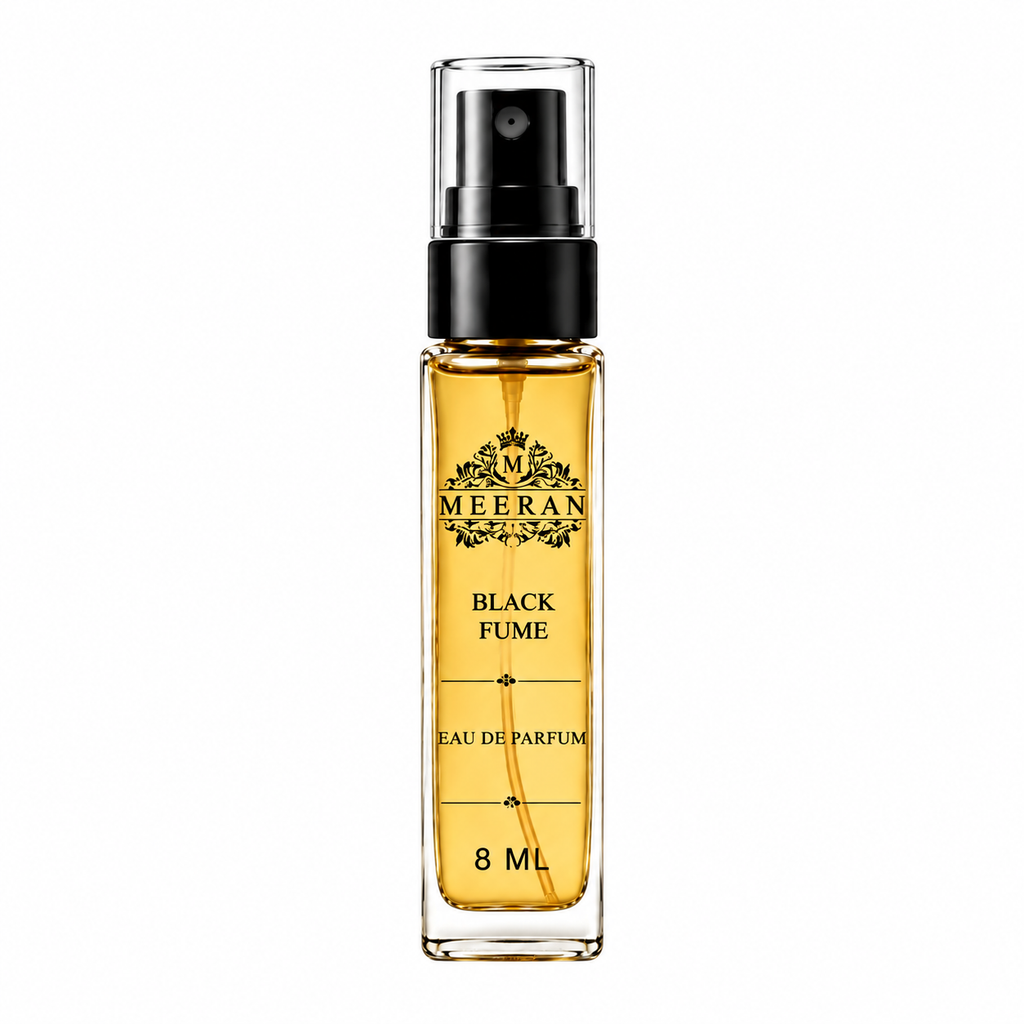 Ahmed al maghribi Black Fume (8ML) Eau De Parfum For Men | Decented From Original Bottle