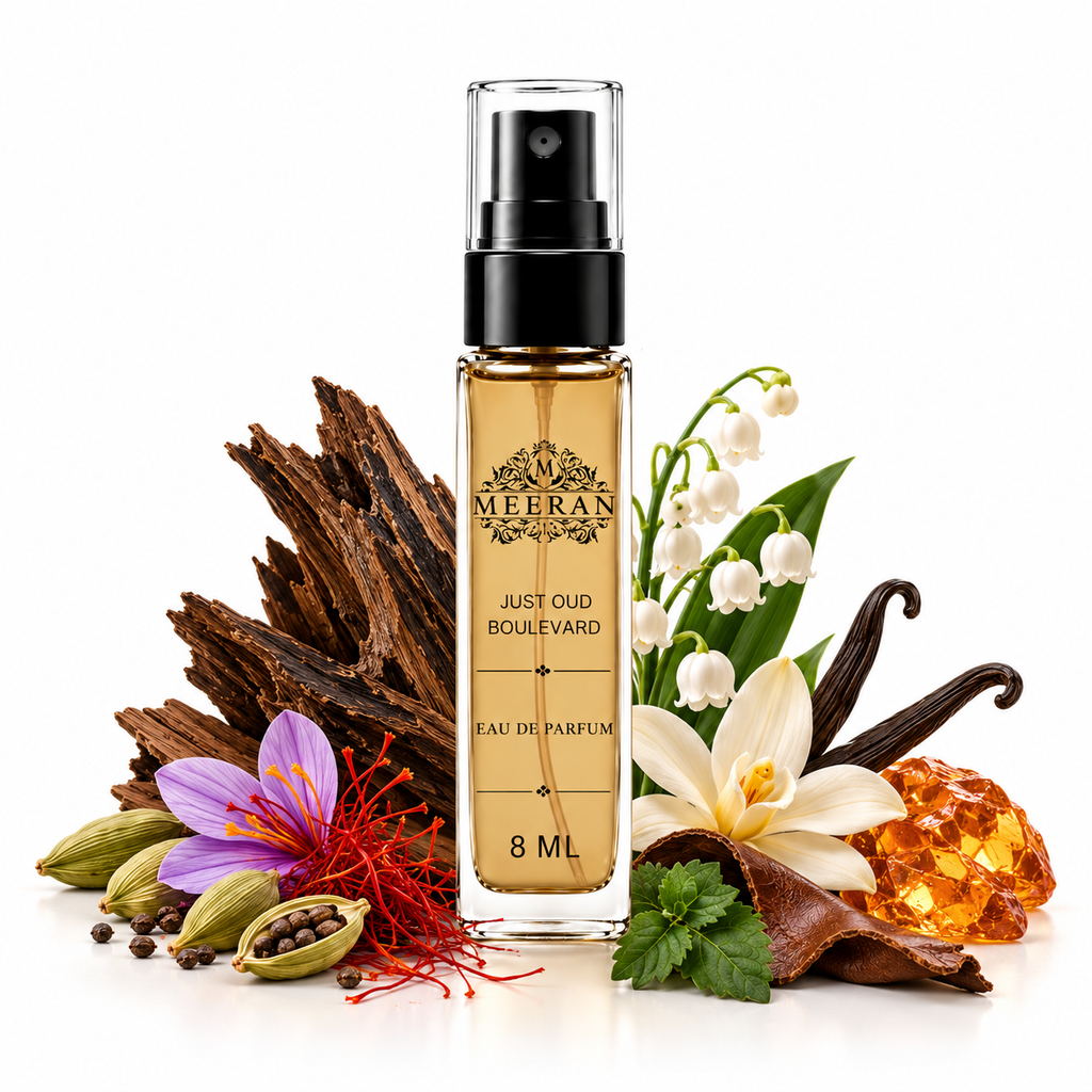 Lattafa Just Oud Boulevard (8ML) | Eau De Parfum Men & Women | Decented From Original Bottle
