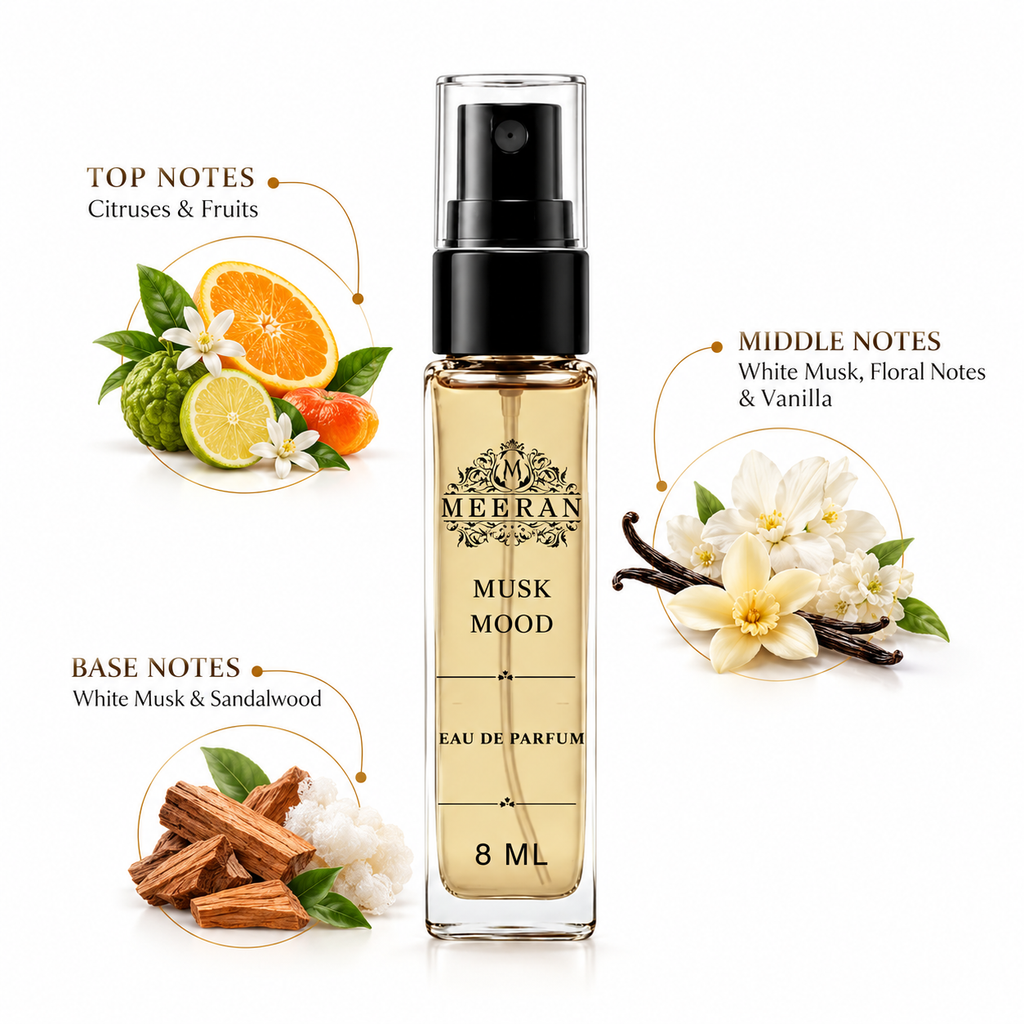 LATTAFA MUSK MOOD (8ML) Eau de Parfum |Decented From Original Bottle | (For Men & Women)