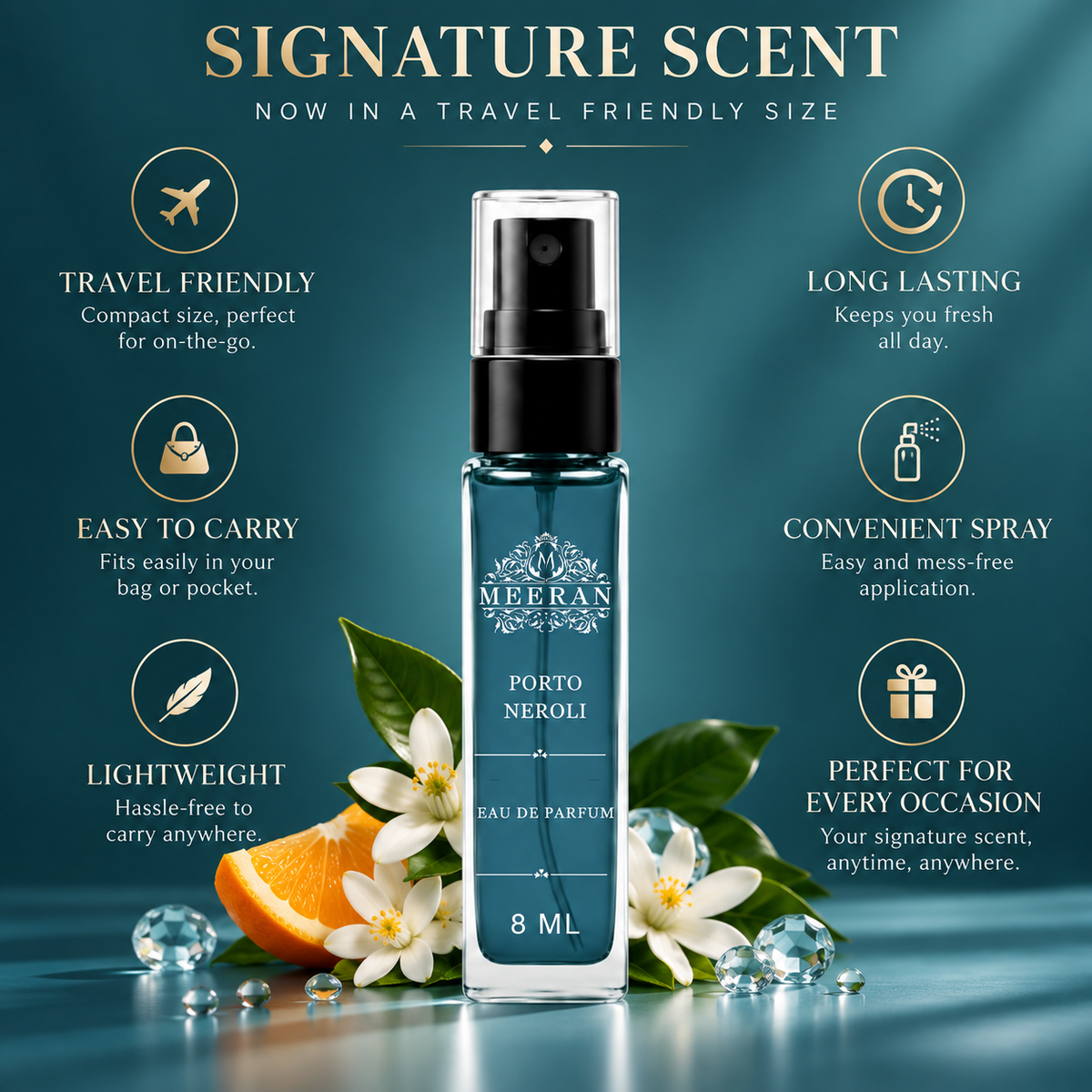Maison Alhambra Porto Neroli (8ML) Eau De Parfum For Unisex | Decanted From Original Bottle